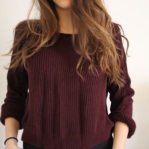 Forever 21 Maroon Sweater